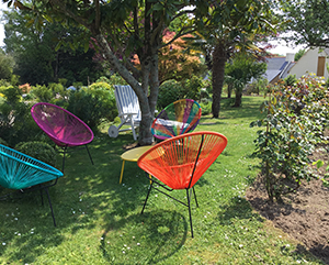 fauteuils du jardin